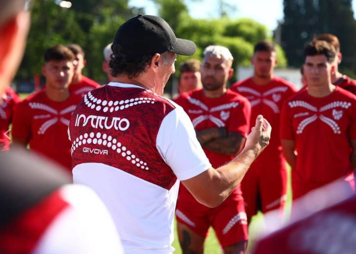 Así fue el primer día de pretemporada de Pedro Troglio en el Instituto de Córdoba; va a dirigir a hijo de leyenda de River Plate