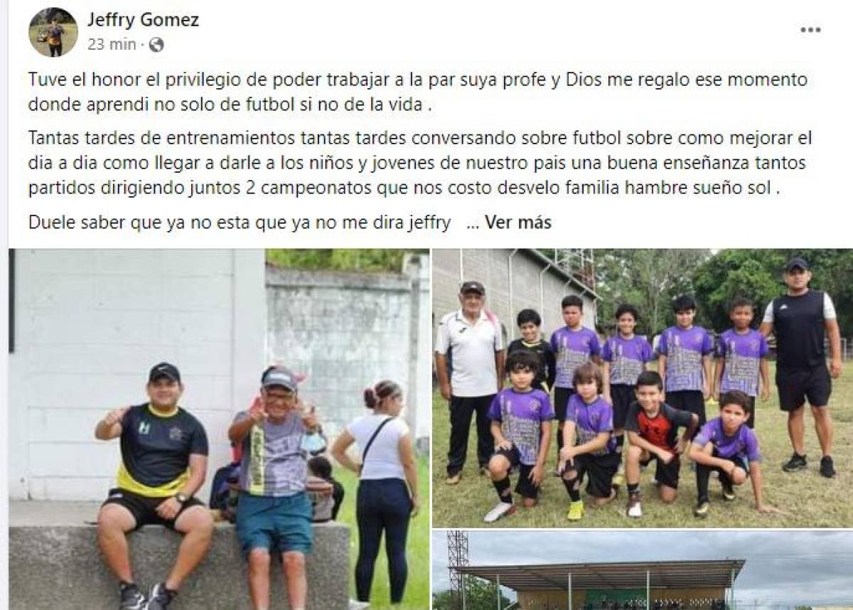 “Néstor Matamala, un padre, un maestro y de corazón hondureño”: Así reaccionan los periodistas y afición tras la muerte del técnico