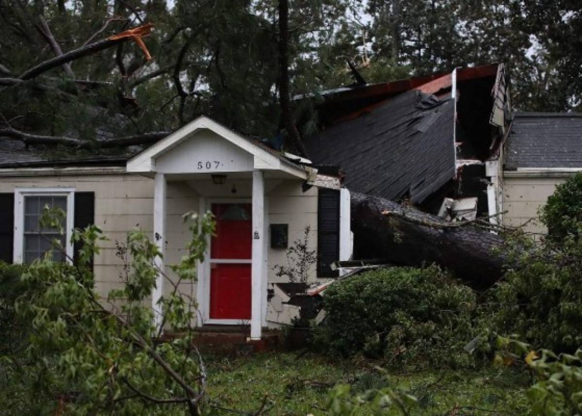 Los daños ocasionados por el huracán Florence en la costa este de Estados Unidos