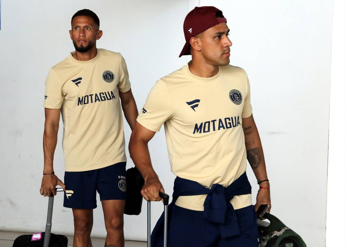Fan sorprende a Marinacci y López: Motagua aterrizó en Honduras tras golear en Belice