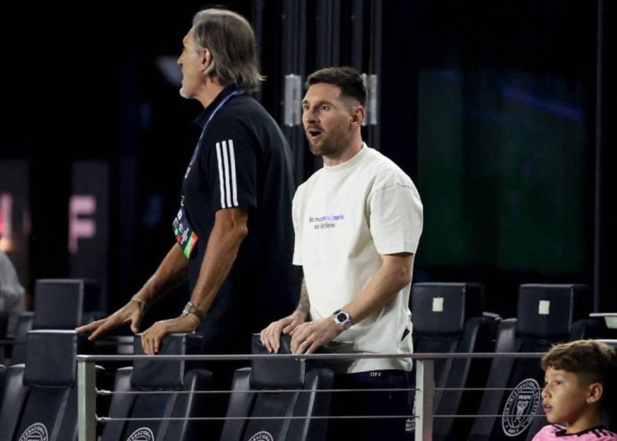 El motivo de la bronca de Messi con técnico de Monterrey y David Ruiz como villano en la Champions de Concacaf