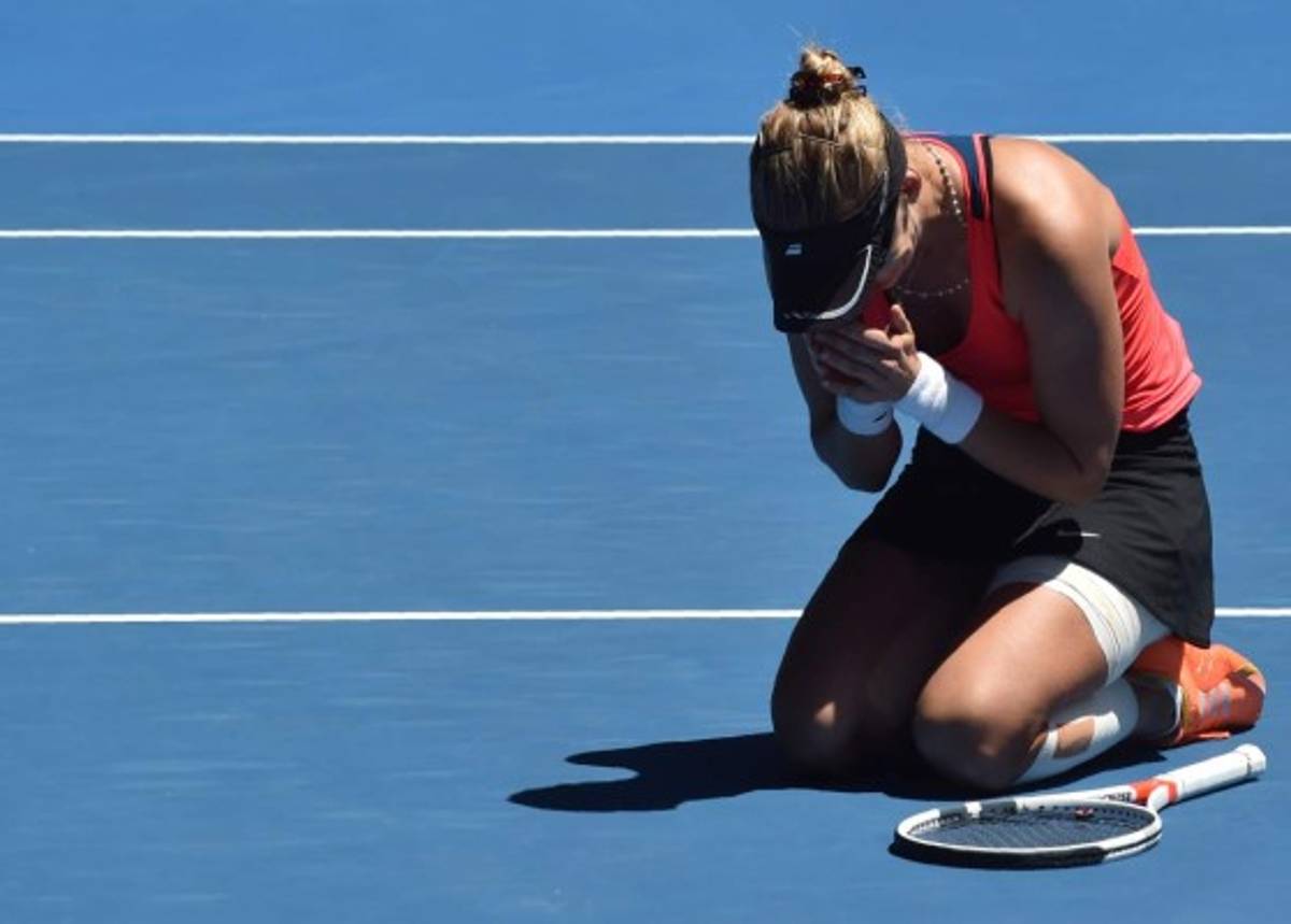 Las fotos que la TV no te ha mostrado del Australia Open