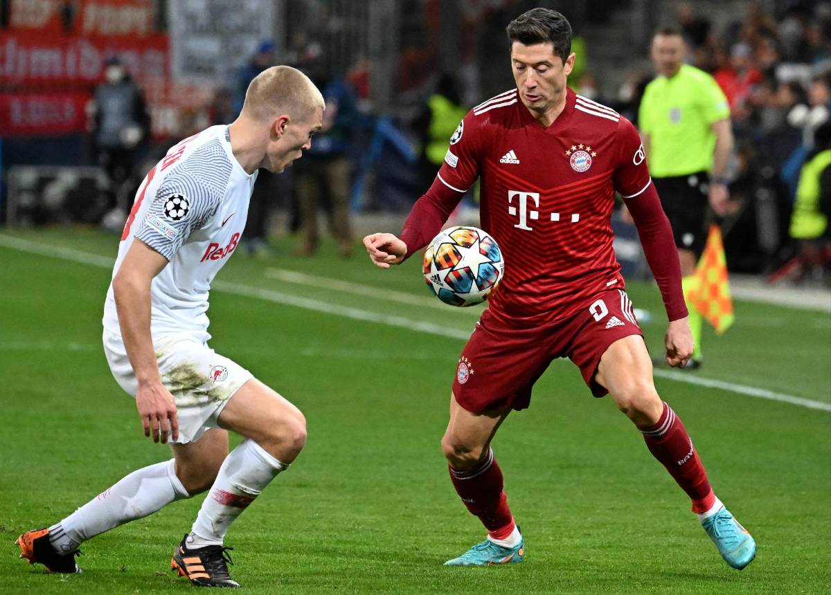 Sufrido empate del Bayern Munich ante el Salzburgo en la ida de los octavos de la Champions