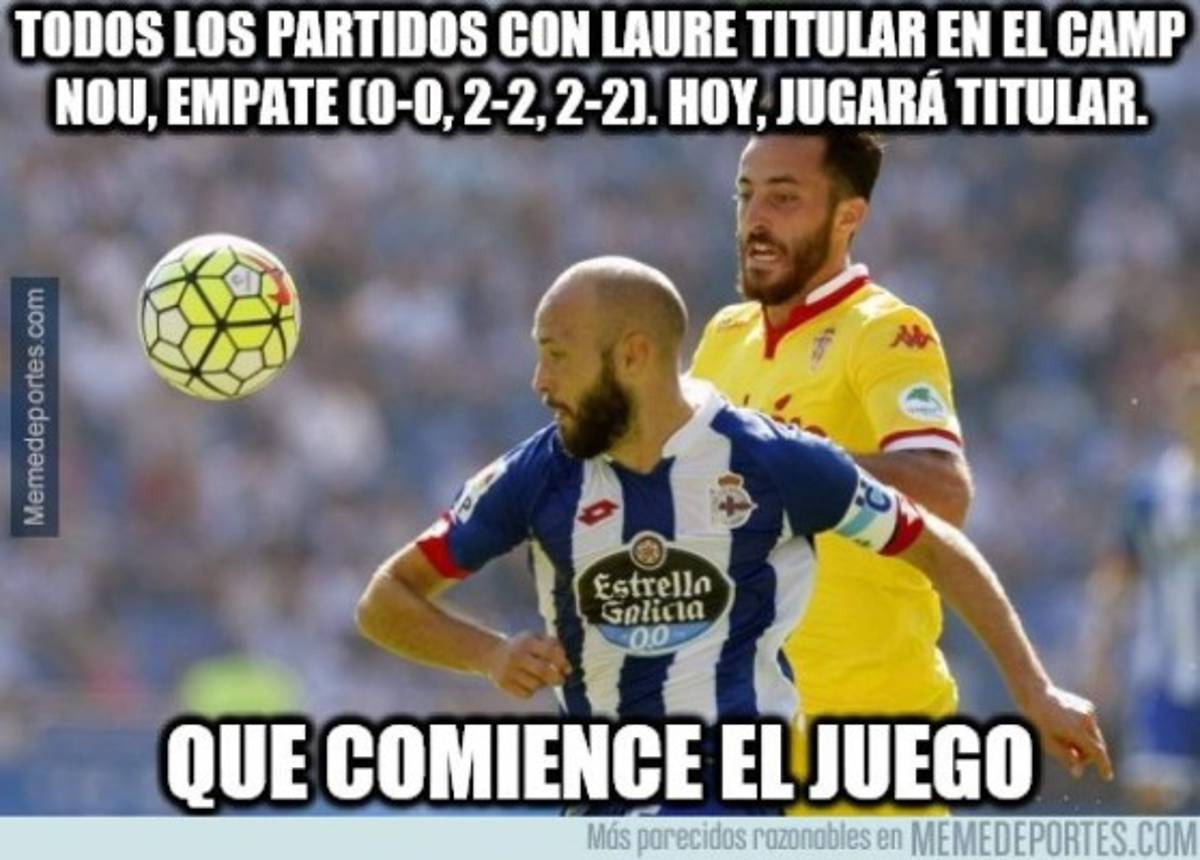 Los mejores memes de la goleada del Barcelona a La Coruña en el Camp Nou