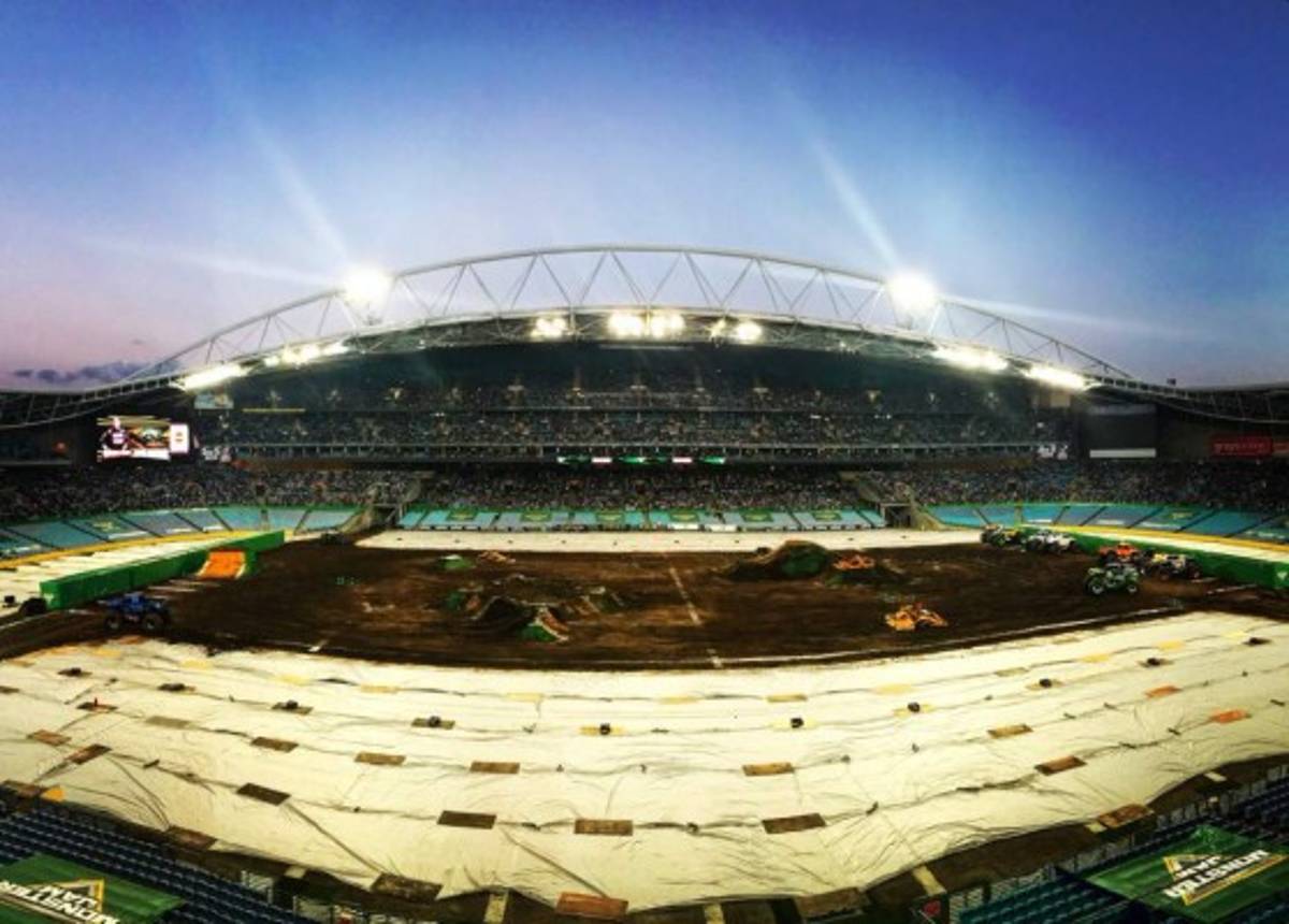 Las imágenes del ANZ Stadium a menos de tres semanas para el Australia-Honduras