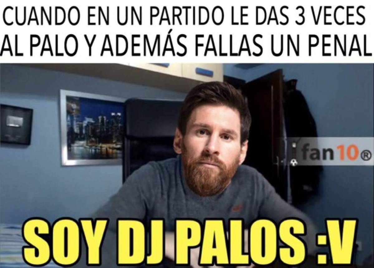 ¡Pobre Messi! Los memes del triunfo del Barcelona ante el Deportivo