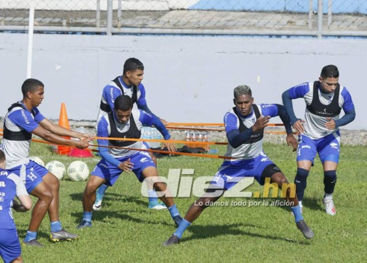 Así fue el entrenamiento de la Selección de Honduras pensando en Paraguay y Brasil