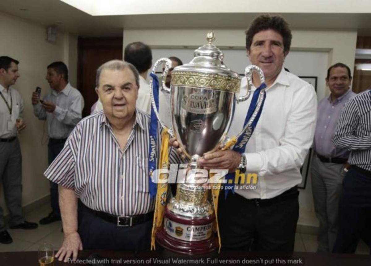 Rafael Ferrari, el presidente más laureado que tuvo Olimpia y el fútbol hondureño