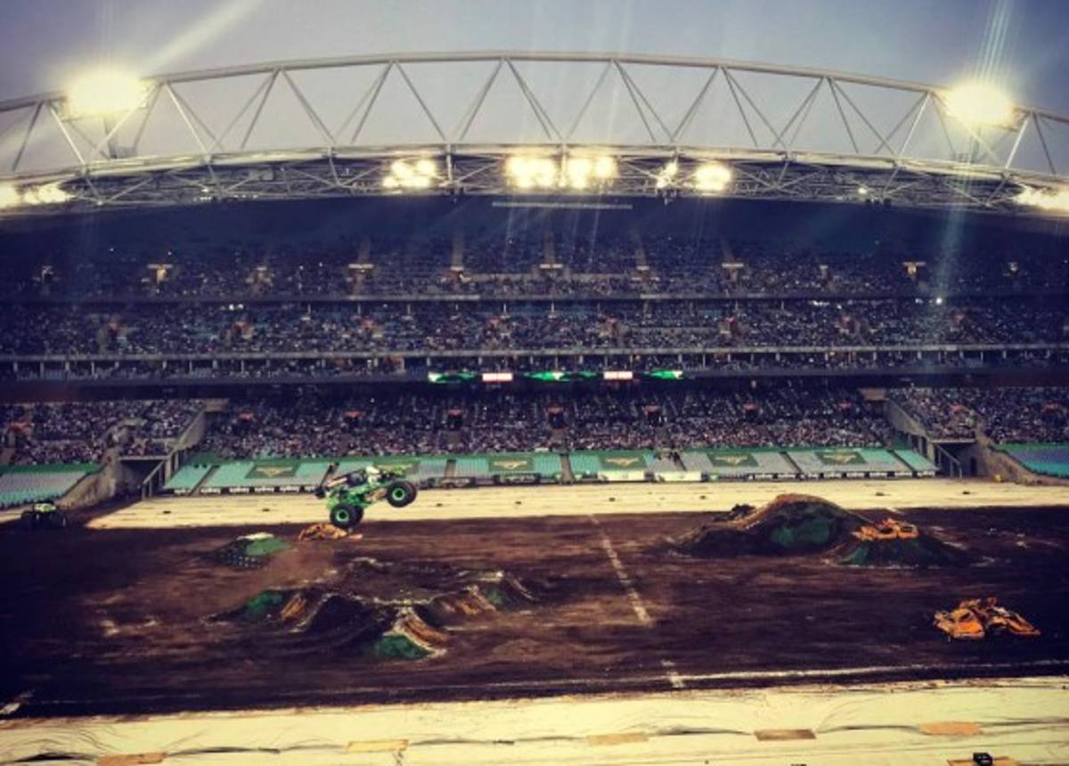 Las imágenes del ANZ Stadium a menos de tres semanas para el Australia-Honduras