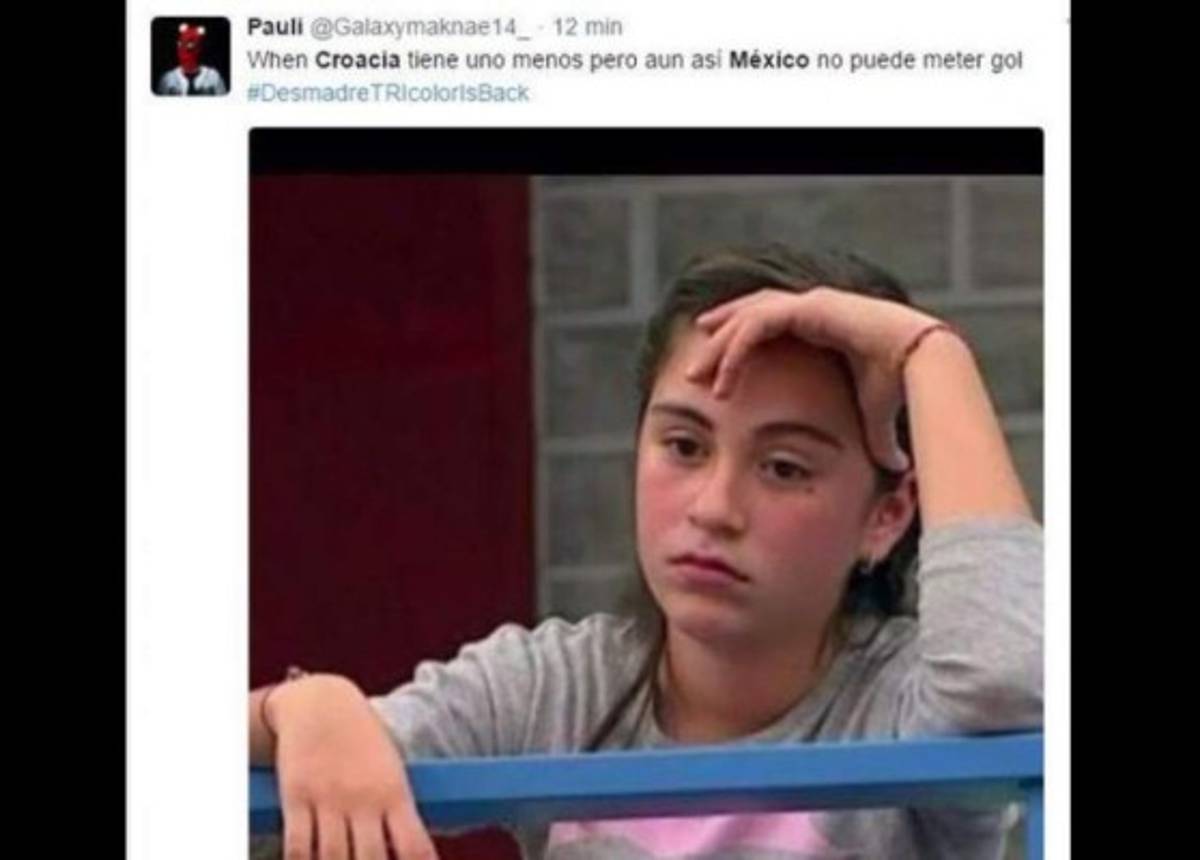 Chicharito y Ochoa protagonizan memes de la derrota de México ante Croacia