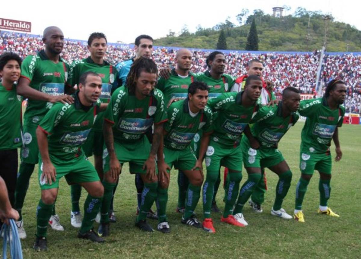 La realidad del último once de Marathón que fue campeón hace nueve años