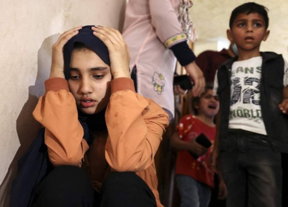 Un infierno: las dolorosas imágenes del bombardeo de Israel en Gaza tras el lanzamiento de cohetes en Jerusalén