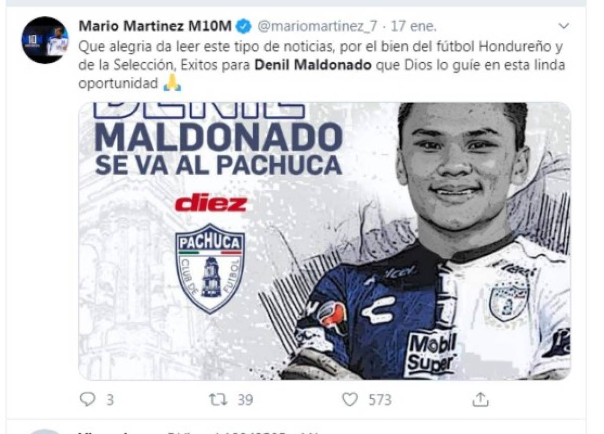 Denil Maldonado: Prensa y periodistas mexicanos hablan sobre el hondureño del Pachuca