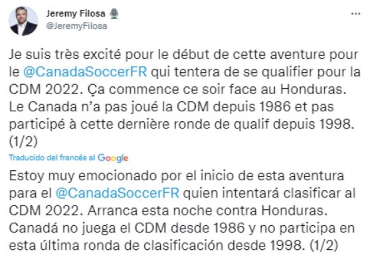 'Prueba real': Prensa internacional y los pronósticos para el Canadá-Honduras por las Eliminatorias rumbo a Qatar 2022  