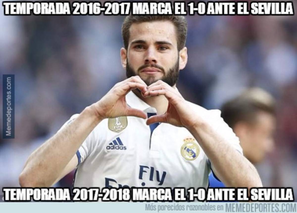 ¡Imperdibles! Los mejores memes de la paliza del Real Madrid al Sevilla