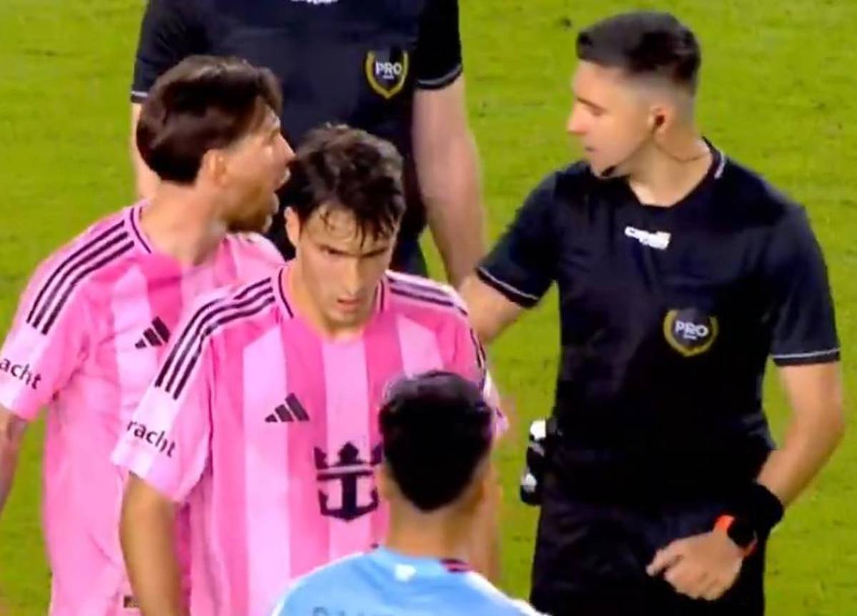 Messi fue la figura y explotó contra el árbitro: Inter Miami empata ‘in extremis’ ante New York City en la MLS 2025