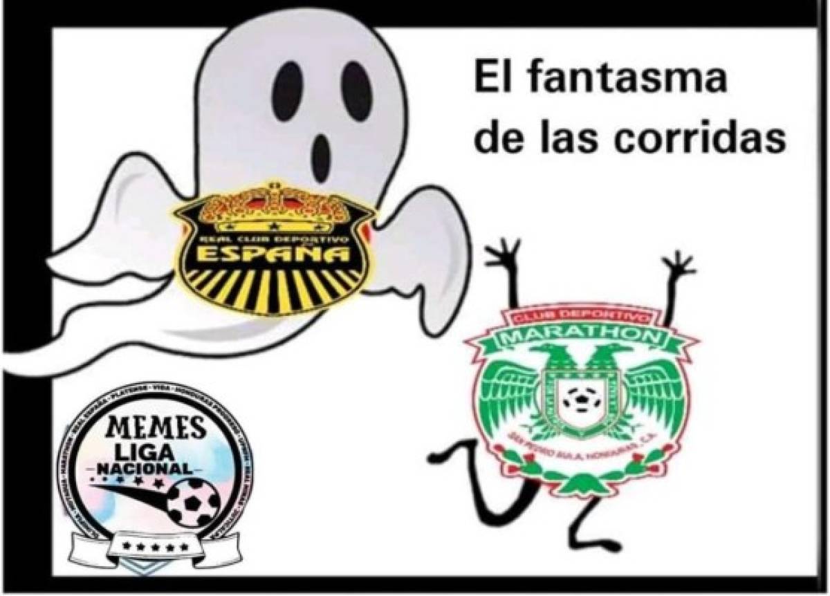 Los memes que calientan los clásico Motagua-Olimpia y Real España-Marathón