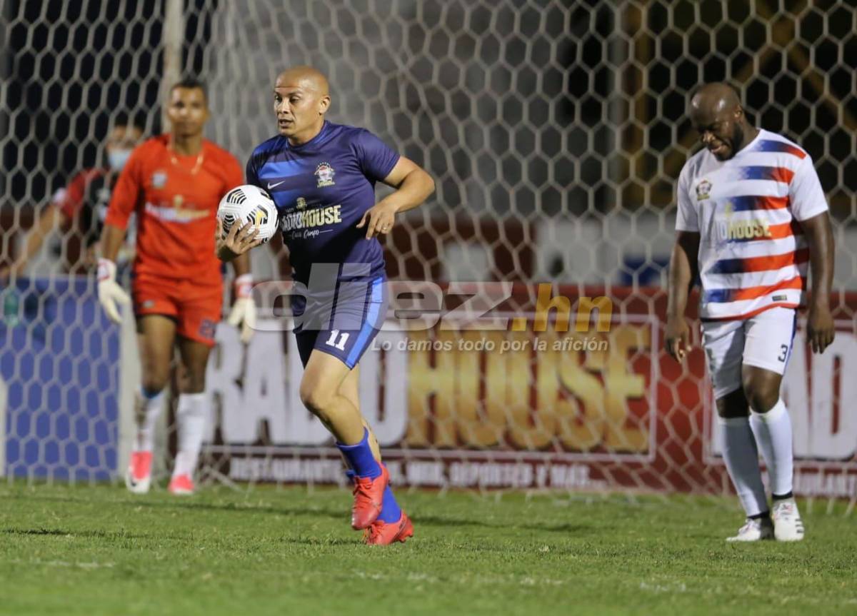 ¡No pierden el toque! Así lucen los exjugadores de Olimpia y Motagua que disfrutaron en un partido benéfico en Tegucigalpa