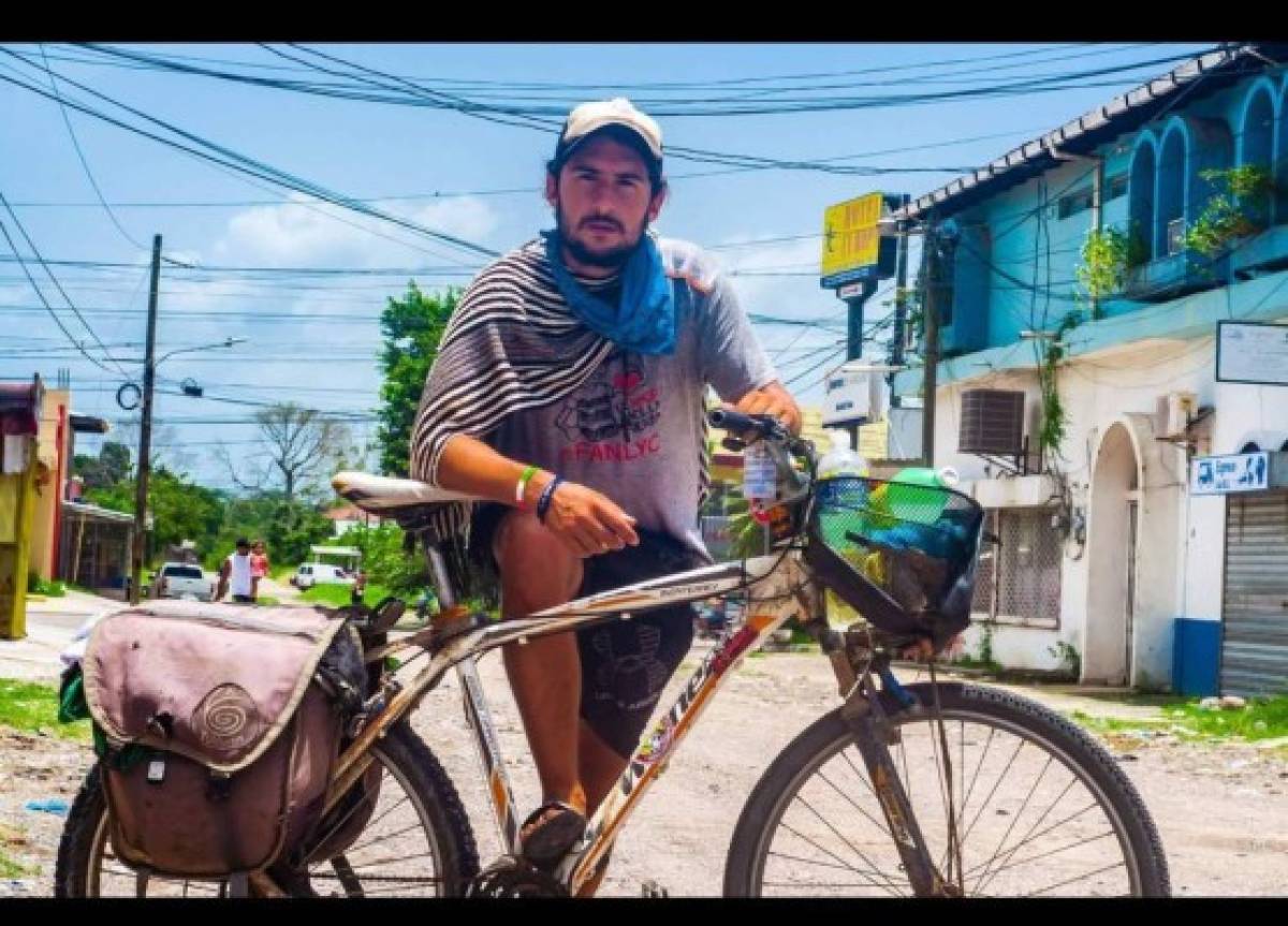 Así es América, la bicicleta que le robaron a Tabaré Alonso en Honduras