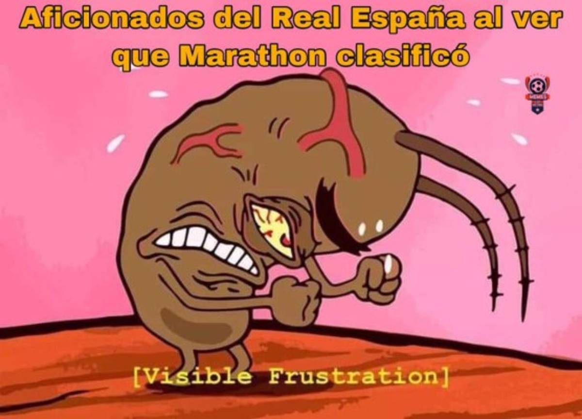 Los jocosos memes del pase de Marathón en Liga Concacaf, destrozan a Real España
