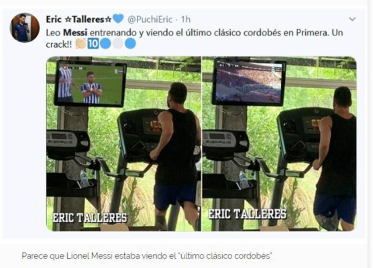 Messi viendo goles de Messi: Los crueles memes de la imagen viral del crack del Barcelona