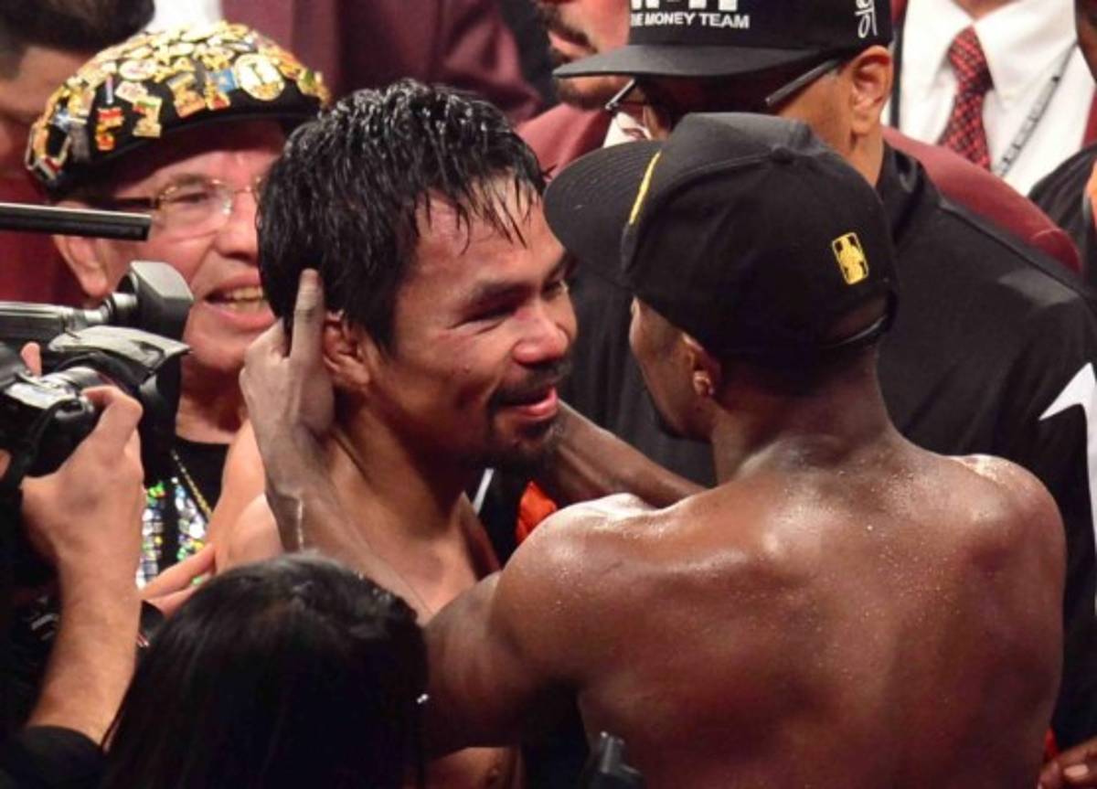 Las mejores fotos de la pelea Mayweather-Pacquiao