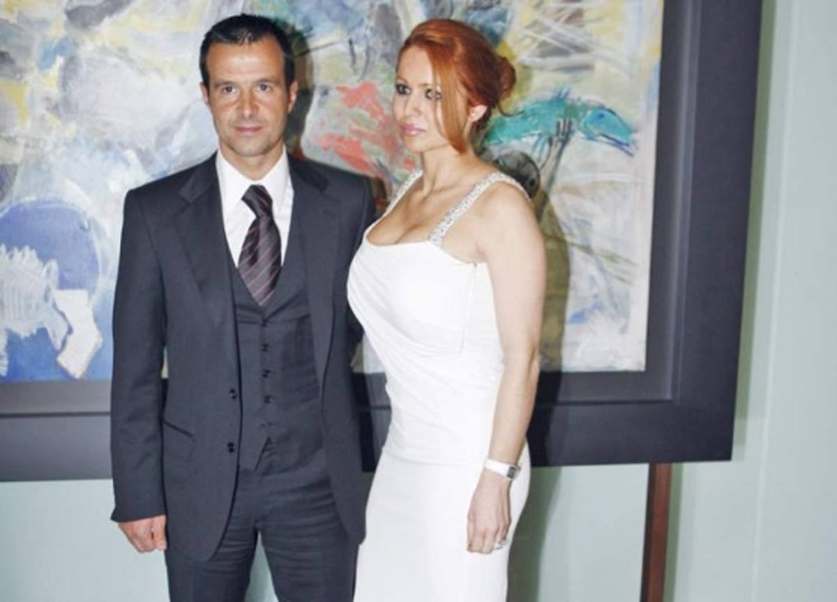 Sandra, la elegante pareja de Jorge Mendes, representante de Cristiano Ronaldo