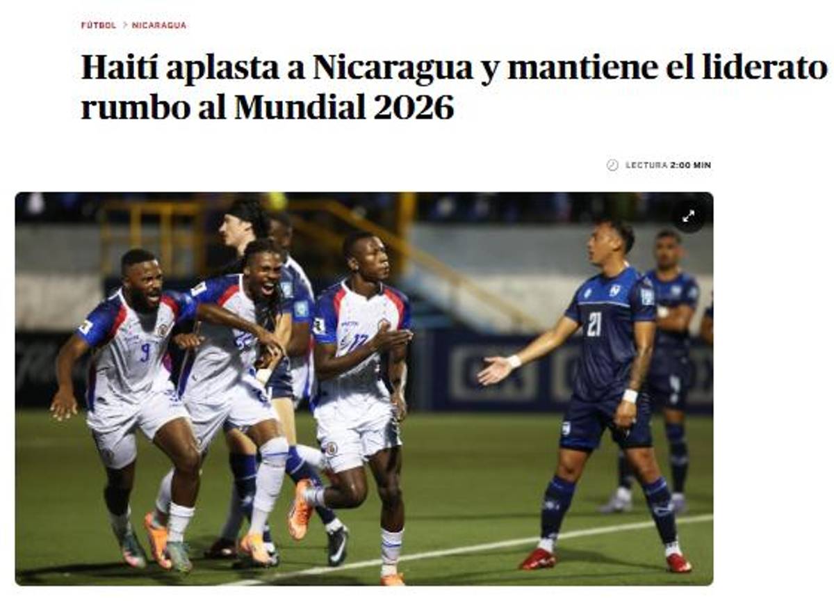 Es la selección a vencer; el país más pobre de América: esto dicen los medios de Haití previo al duelo ante Honduras
