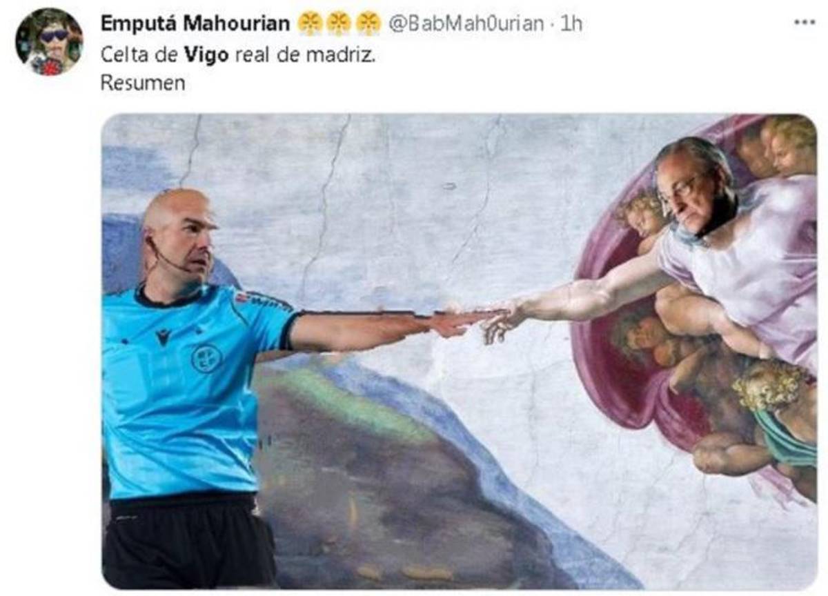 Real Madrid y el VAR: Los crueles memes que dejó su polémico triunfo ante el Celta en España