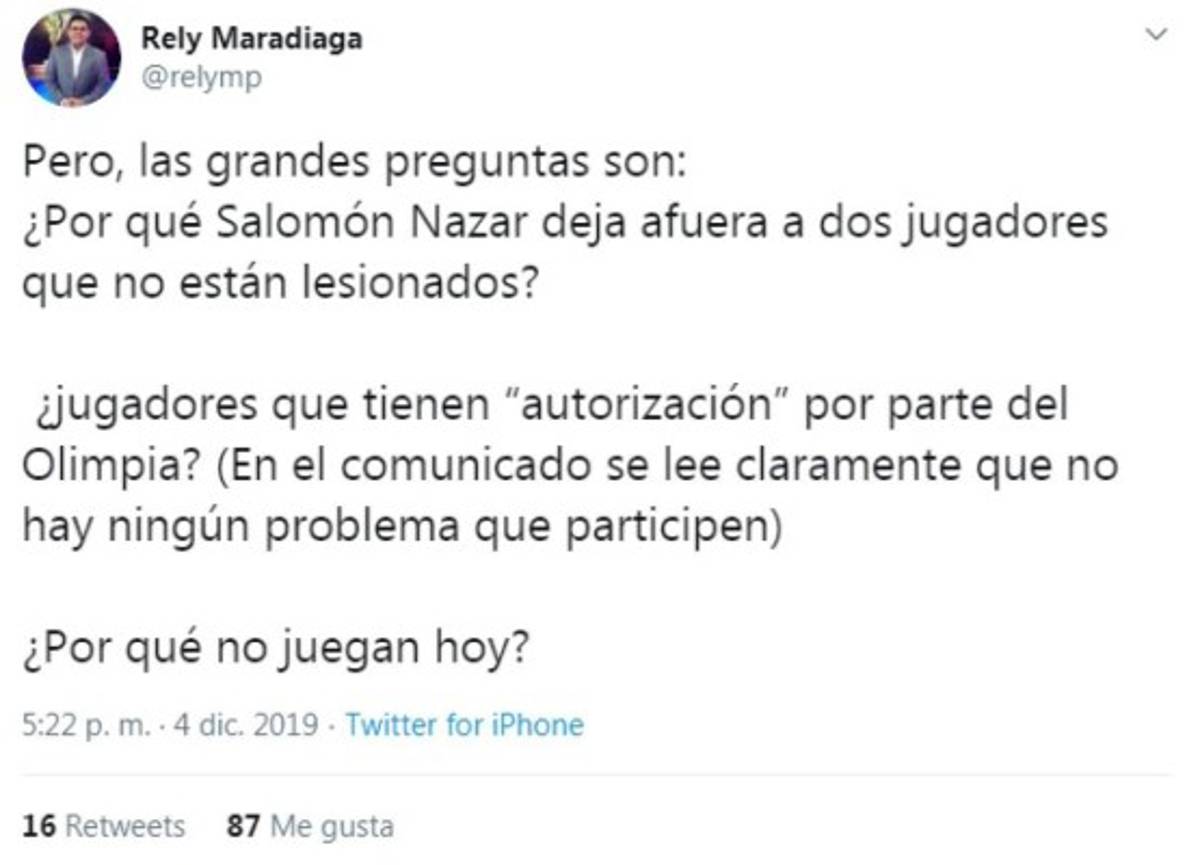 Lo que dijeron los periodistas de Honduras sobre la polémica Pinto-Olimpia