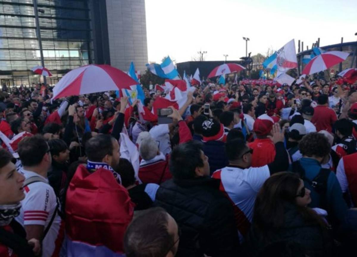 ¡Locura! El ambientazo en Madrid a pocas horas del River-Boca en la final de Libertadores
