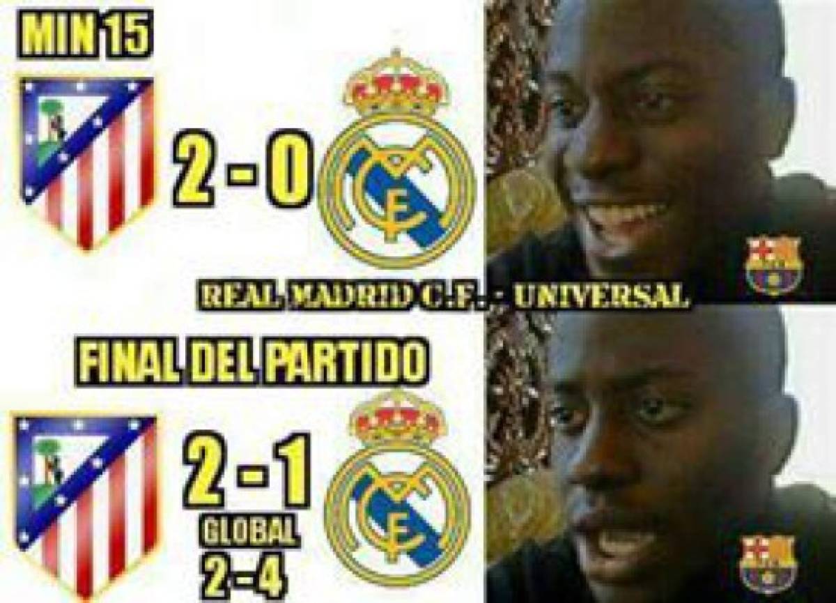 Divertidos memes en el partidazo entre Atlético y Real Madrid