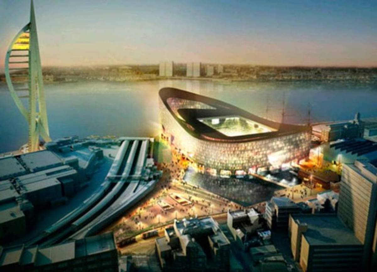 ¡Imponentes! Los futuristas estadios de fútbol que podrían haberse construido