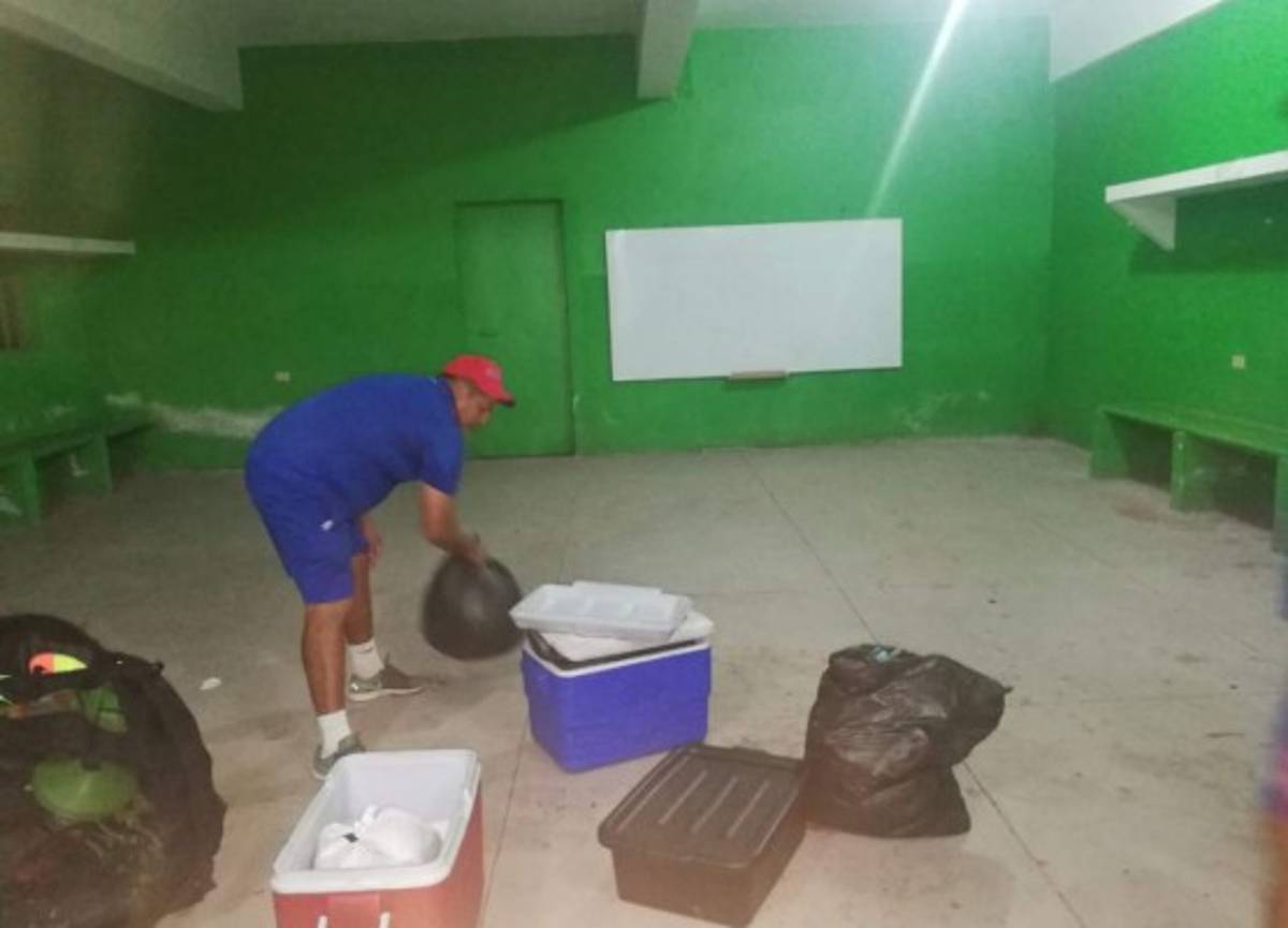 Olimpia emula lo bueno y dejó limpio el camerino del Juan Ramón Brevé