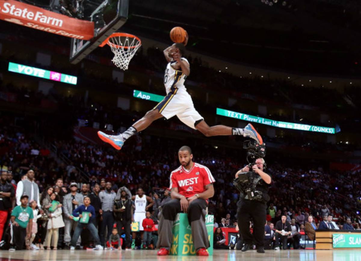 Espectacular show en el Juego de Estrellas de la NBA
