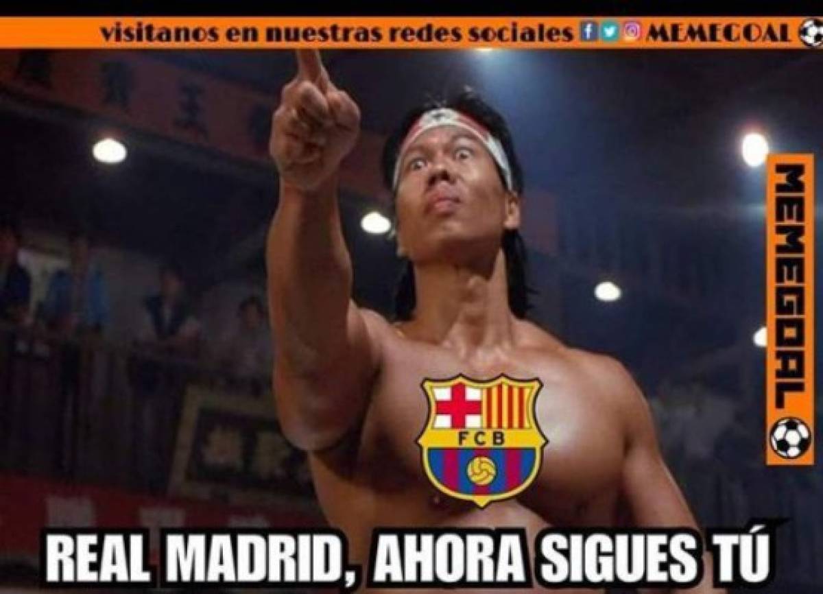 Los imperdibles memes que ya calientan el clásico español entre Barcelona y Real Madrid