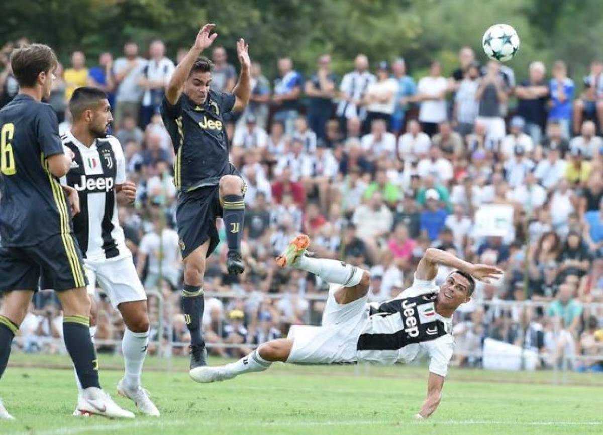 En fotos: Cristiano Ronaldo desata la locura tras anotar con la Juventus