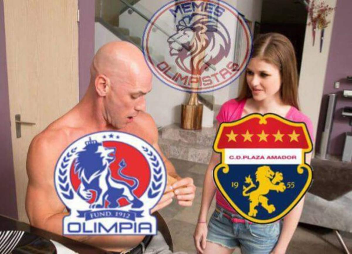 Los terribles memes que dejó la goleada de Olimpia a Plaza Amador