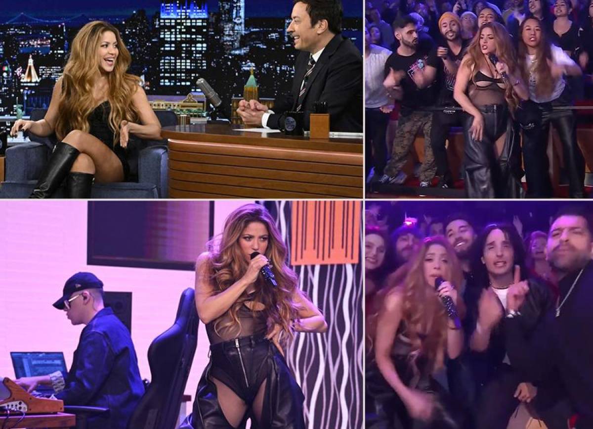 Shakira arrasa en The Tonight Show de Jimmy Fallon y lanza otra pulla para Gerard Piqué