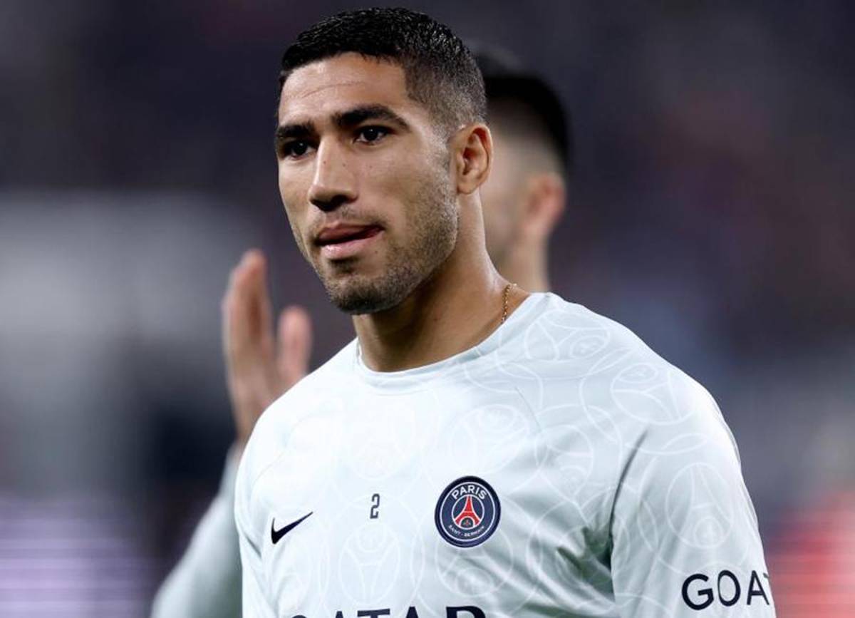 Achraf Hakimi es acusado formalmente por violación en Francia y el comunicado del PSG