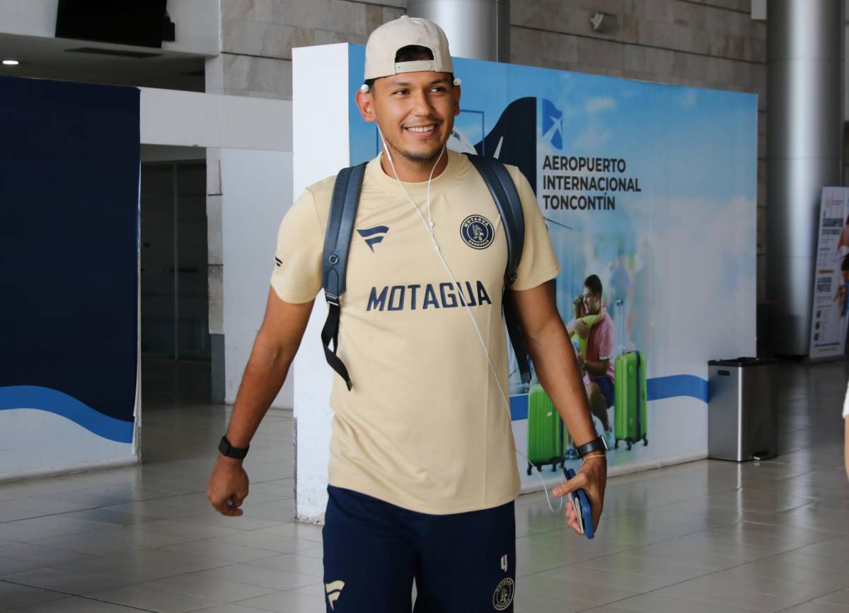 Fan sorprende a Marinacci y López: Motagua aterrizó en Honduras tras golear en Belice