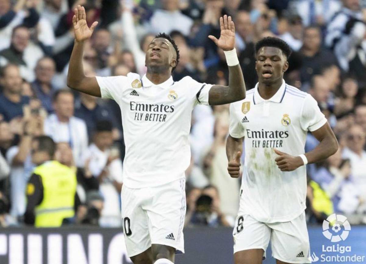 Real Madrid derrotó al Espanyol con golazo incluido de Vinicius y sigue peleando por LaLiga antes de recibir al Liverpool