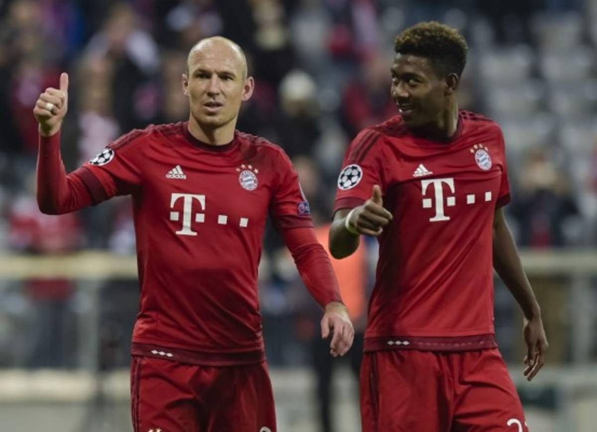 Arjen Robben y Mario Manzukic serán baja en partido Bayern-Juventus