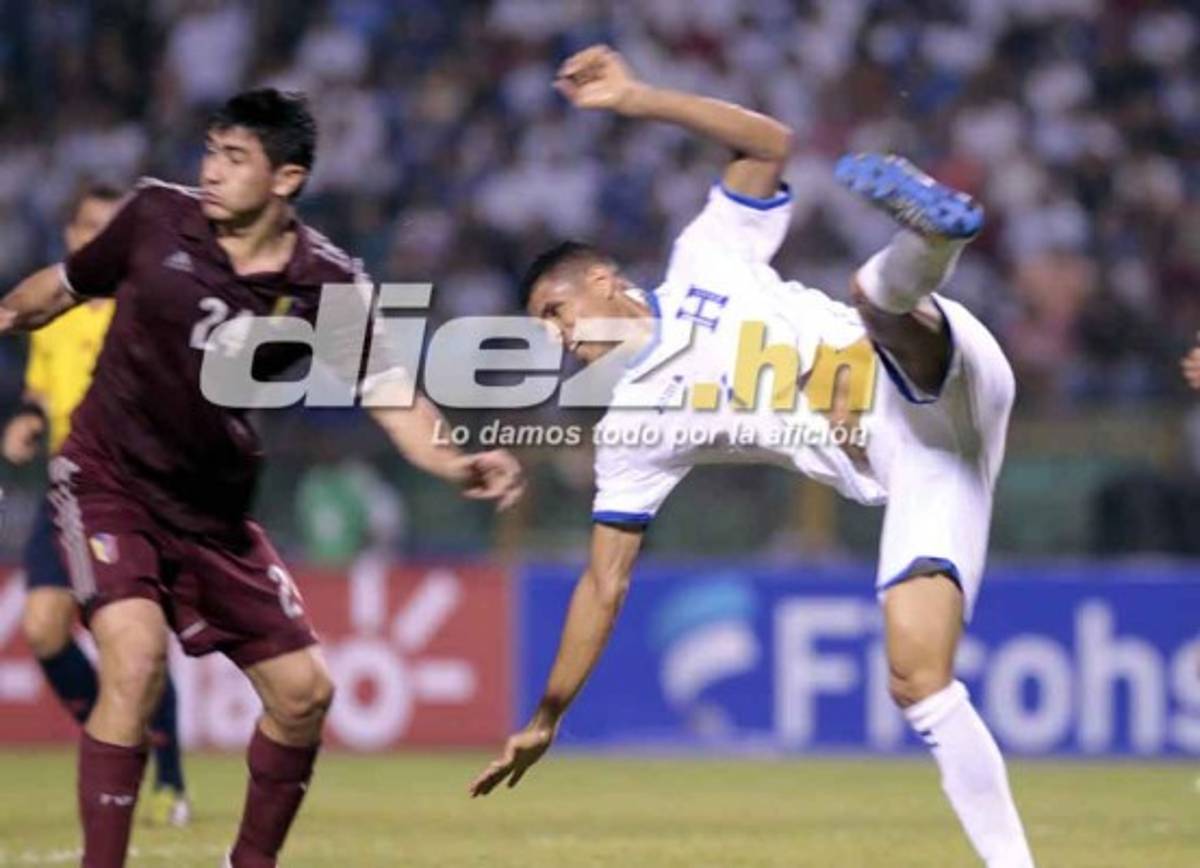 Las mejores imágenes del amistoso Honduras-Venezuela