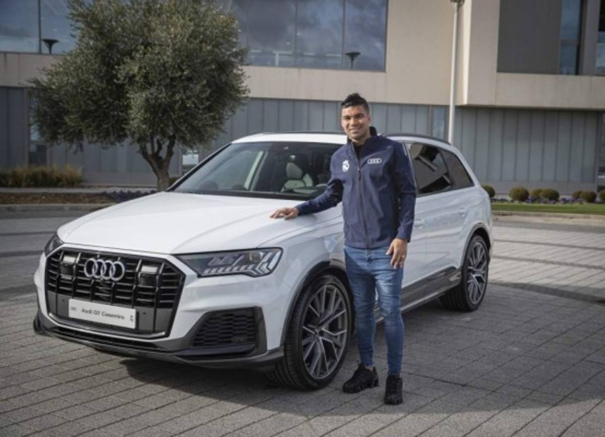 Los espectaculares autos Audi 2020 de los futbolistas del Real Madrid: El de Vinicius es una joya
