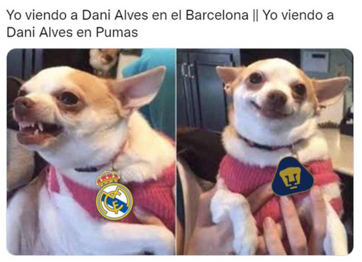 El “hombre de la máscara de plata”: los imperdibles memes del fichaje de Dani Alves a Pumas de la Liga MX