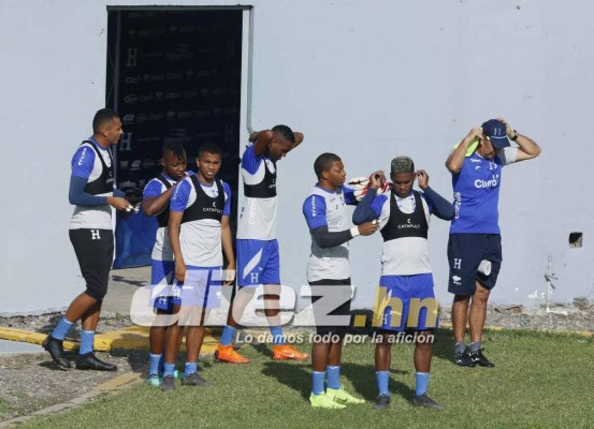 Así fue el entrenamiento de la Selección de Honduras pensando en Paraguay y Brasil