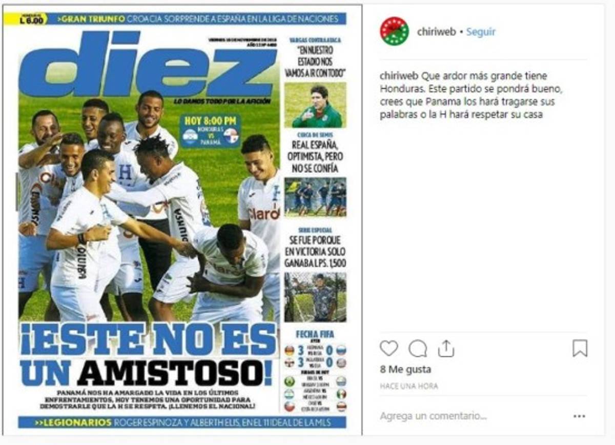 Lo que dicen los periodistas y medios de Panamá previo al juego ante Honduras