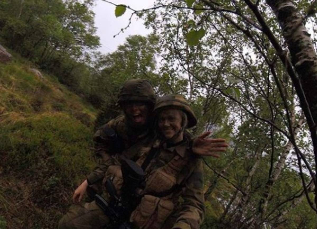 Gabrielle, la desconocida hermana de Erling Haaland que es considerada una heroína en su país  