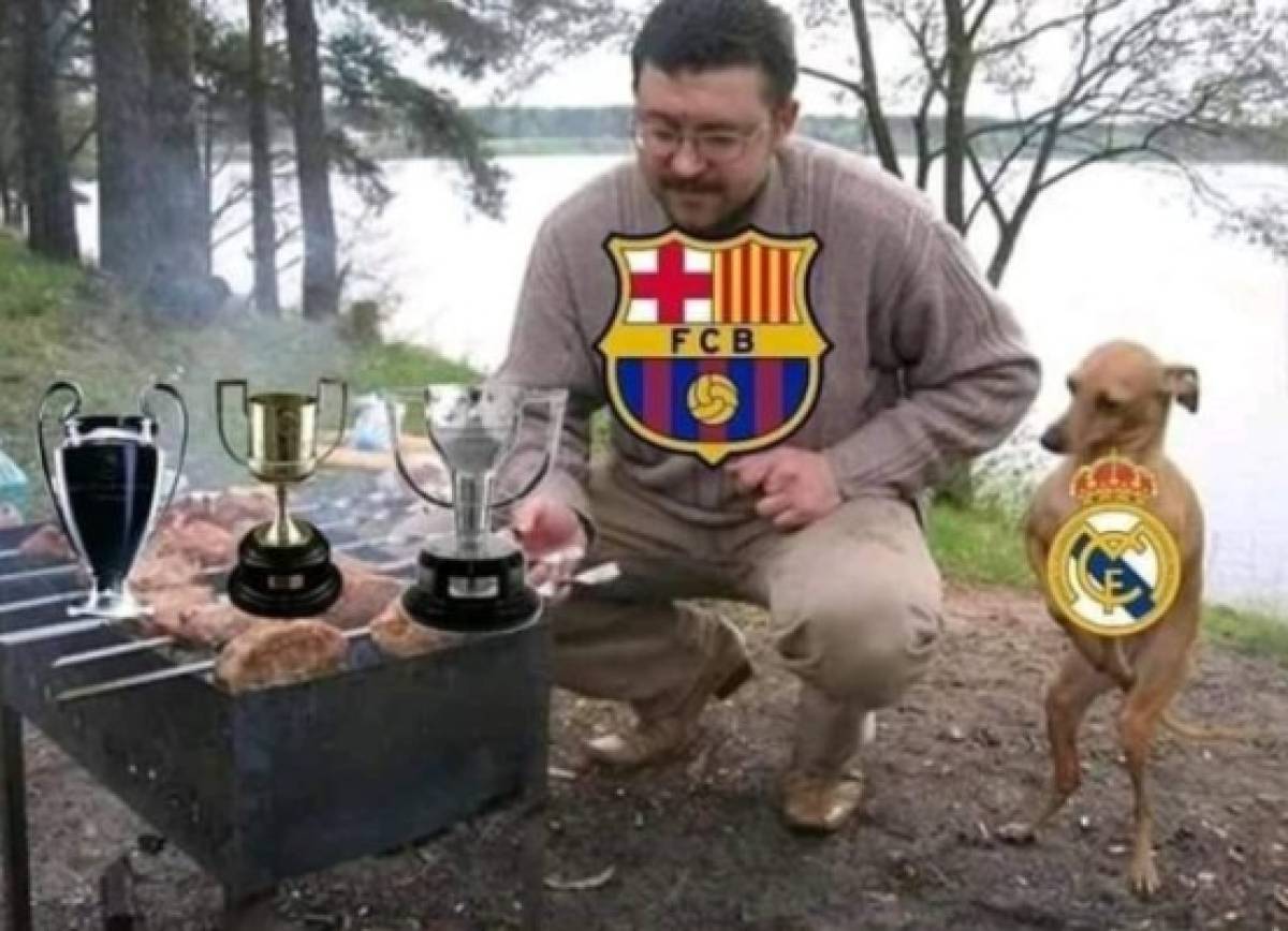 ¡Para morir de risa! Los memes que liquidan al Real Madrid por el inminente título del Barcelona en La Liga